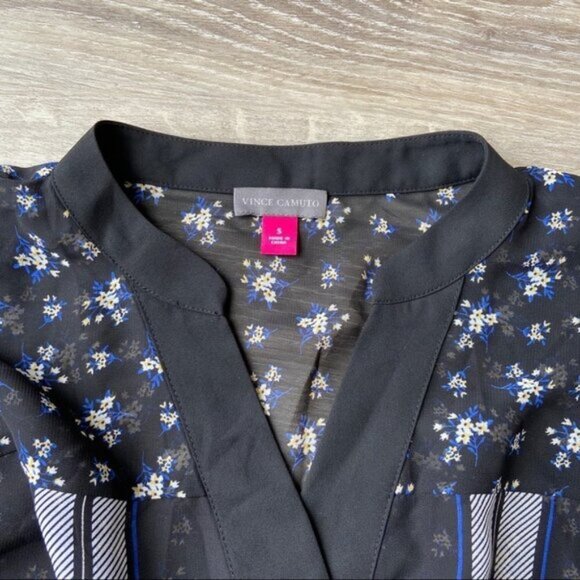 NWT Vince Camuto Dolman-sleeve Henley Top - Picture 11 of 13